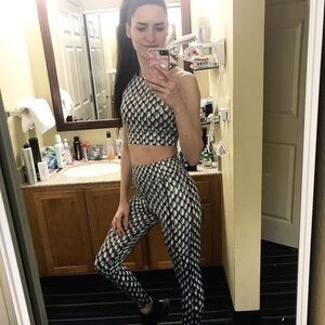 Blackmilk clothing activewear dragonscale set